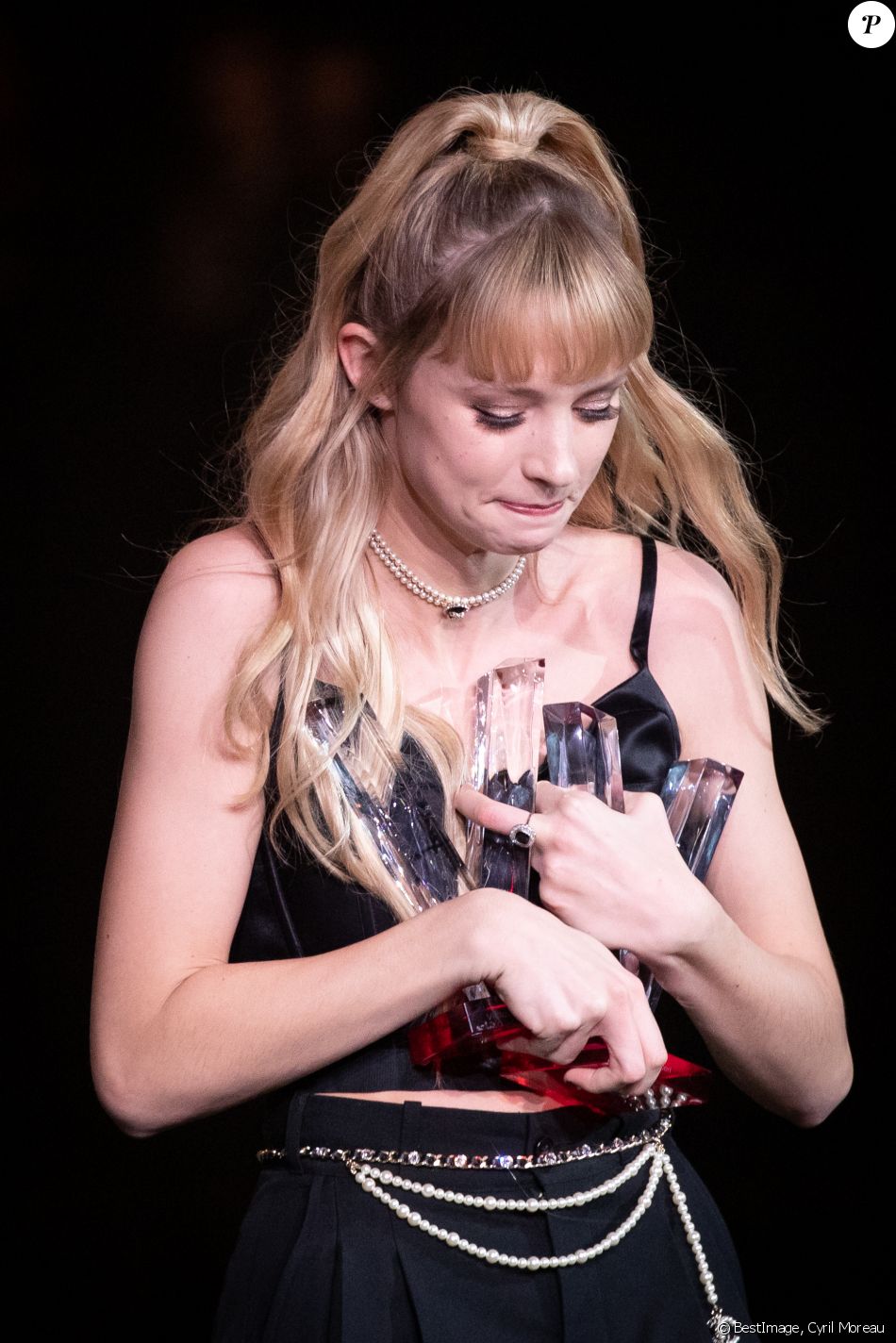 La chanteuse Angèle (Angèle Van Laeken) (lauréate Concert de l