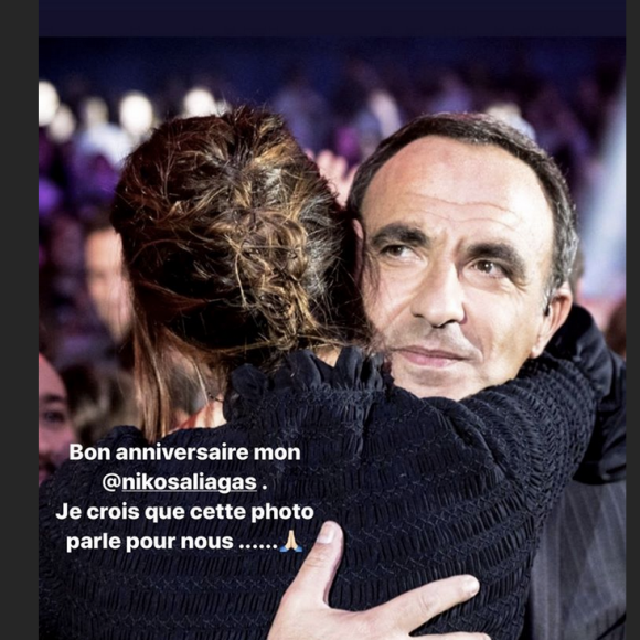 Karine Ferri souhaite un bon anniversaire à Nikos Aliagas sur Instagram - 13 mai 2020