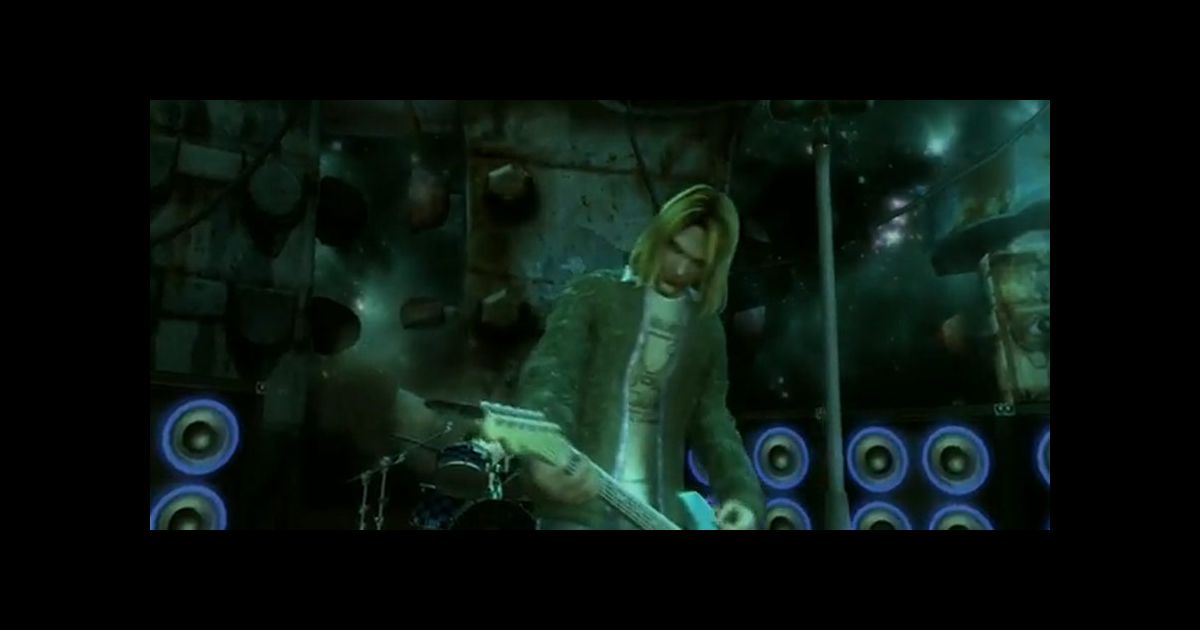 Kurt Cobain dans Guitar Hero - Purepeople