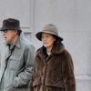 Exclusif - Woody Allen et sa femme Soon-Yi Previn font une promenade à New York le 28 février 2020.