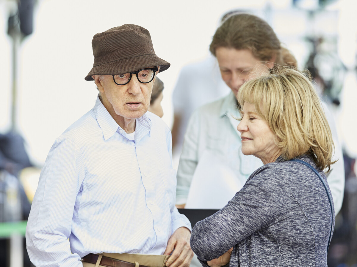 Photo : Woody Allen sur le premier jour de tournage du film "Un hommage ...