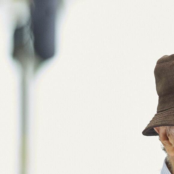 Woody Allen sur le premier jour de tournage du film "Un hommage au cinéma" à Saint-Sébastien, Espagne, le 10 juillet 2019.