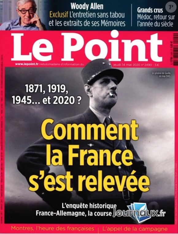Retrouvez l'interview intégrale de Woody Allen dans le magazine Le Point, n°2490 du 14 mai 2020