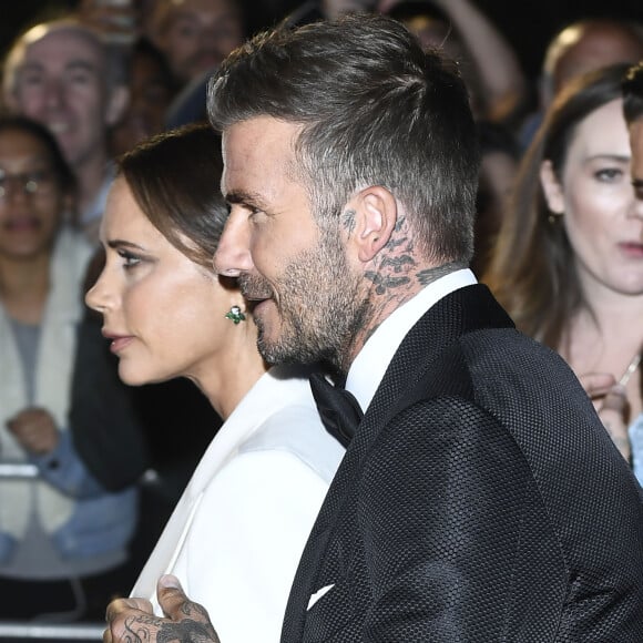 Victoria Beckham et David Beckham - Soirée "GQ Men of the Year" Awards à Londres le 3 septembre 2019.