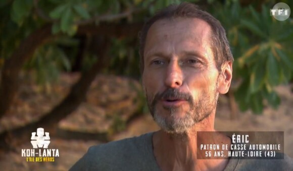 Eric dans l'épisode de "Koh-Lanta 2020" du 15 mai, sur TF1