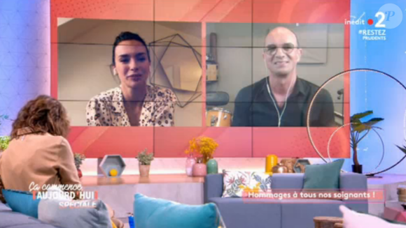 Marine Lorphelin et son père Philippe invités de "Ça commence aujourd'hui", vendredi 15 mai 2020, France 2