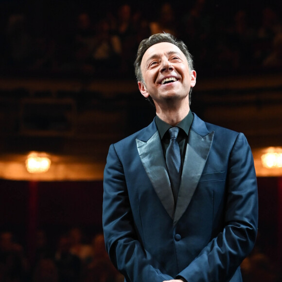 Exclusif - Première du spectacle de Stéphane Bern, "Vous n'aurez pas le dernier mot" au Théâtre Montparnasse à Paris le 14 octobre 2019. © Coadic Guirec / Bestimage