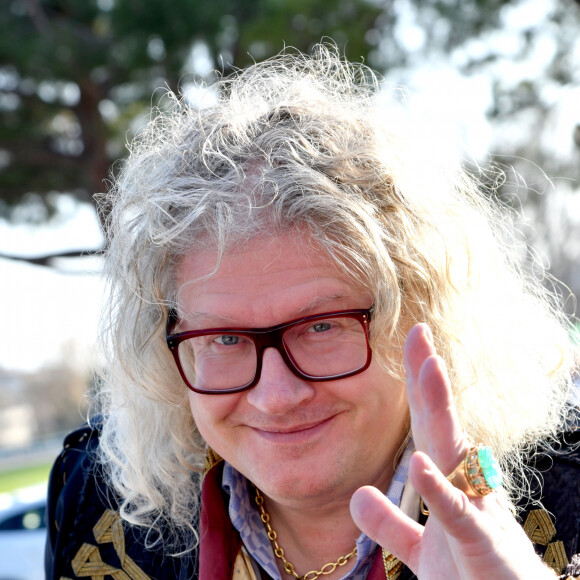 EXCLUSIF - Pierre-Jean Chalençon - Journée caritative au profit de la Fondation Claude Pompidou à l'Hippodrome de la Côte d'Azur à Cagnes-sur-Mer, le 22 février 2020. © Bruno Bebert / LMS / Bestimage