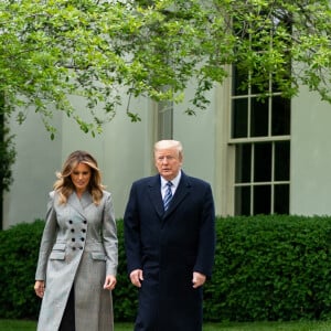 Melania Trump à la Maison Blanche. Washington, D.C., le 8 mai 2020.