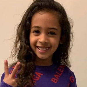 Royalty, la fille de Chris Brown. Février 2020.