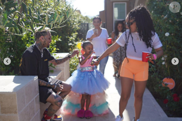 Royalty, la fille de Chris Brown et Nia Guzman, a fêté ses 6 ans. Le 27 mai 2020.