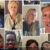 Epidémie de Coronavirus (Covid-19) - Les personnalités se mobilisent pour le collectif "Et Demain ?" et chantent pour le personnel soignant dans une vidéo diffusée sur Youtube, le 16 avril 2020.
