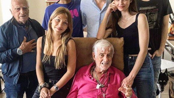 Jean-Paul Belmondo : Photo de sa "réunion de famille" pour un bel anniversaire