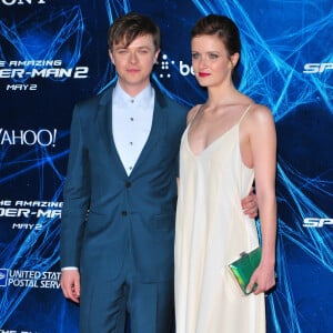 Anna Wood et Dane Dehaan - Première du film "The Amazing Spider-Man : le destin d'un héros" à New York. Le 24 avril 2014