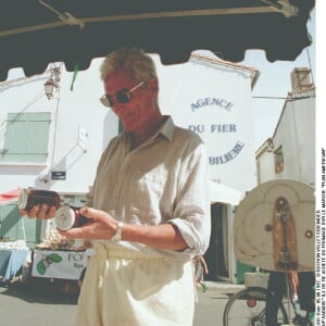 Jean-Loup Dabadie à l'Ile-de-Ré, en 1997
