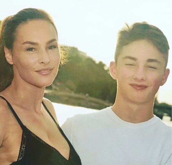 Vanessa Demouy et son fils Solal sur Instagram. Le 2 juin 2020.