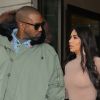 Kim Kardashian et son mari Kanye West se baladent ensemble à New York le 5 février 2020.