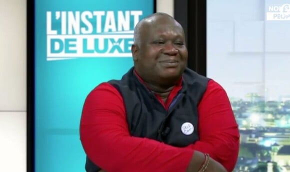 Magloire ému  aux larmes sur le plateau de "L'instant de luxe", le 4 juin 2020