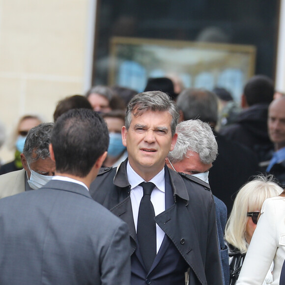Arnaud Montebourg - Hommage à Guy Bedos en l'église de Saint-Germain-des-Prés à Paris le 4 juin 2020.