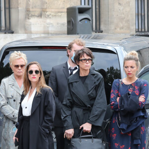 Muriel Robin - Hommage à Guy Bedos en l'église de Saint-Germain-des-Prés à Paris le 4 juin 2020.