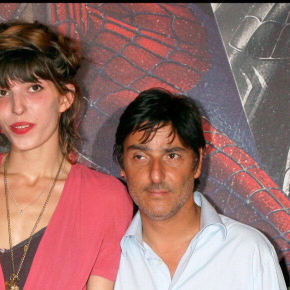 Jane Birkin, Lou Doillon, Yvan Attal et Charlotte Gainsbourg à Paris en 2007.