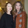 Nathalie Baye et sa fille Laura Smet - Soirée des "Révélations César 2015" à l'hôtel Meurice à Paris le 12 janvier 2015.