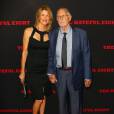 Laura Dern et son père Bruce Dern à la première du film "Les Huit Salopards" à Hollywood, le 7 décembre 2015