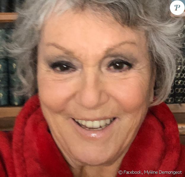 Mylène Demongeot sur Facebook. Le 7 mai 2020.
