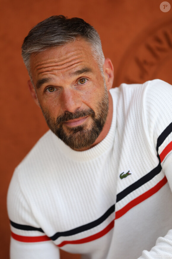 Philippe Bas au village lors des internationaux de France de tennis de Roland Garros 2019 à Paris le 28 mai 2019. © Jacovides / Moreau / Bestimage