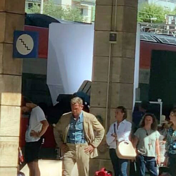 Daniel Craig est sur le tournage du nouveau James Bond "No Time To Die" à Campania en Italie le 24 septembre 2019.