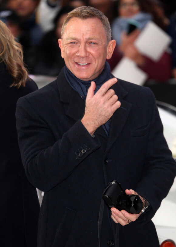 Daniel Craig - Les acteurs du nouveau James Bond 'No Time To Die' arrivent dans les studios de l'émission 'Good Morning America' à New York, le 4 décembre 2019.