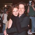 Julia Roberts et Hugh Grant à l'avant-première du film Coup de foudre à Notting Hill. New York, le 13 mai 1999.