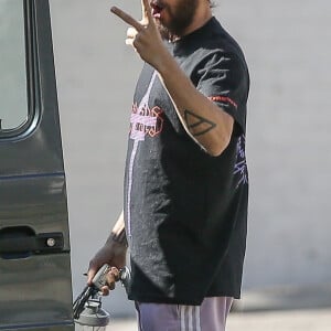 Exclusif - Jared Leto après sa séance de gym à Los Angeles, le 3 février 2020.