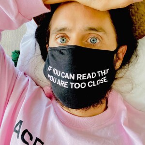 Jared Leto sur Instagram, mai 2020.