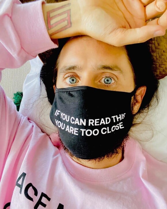 Jared Leto sur Instagram, mai 2020.