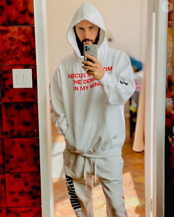 Jared Leto sur Instagram, mai 2020.