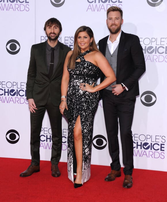 Lady Antebellum à la soirée annuelle du 41ème "People's Choice Awards" à Los Angeles, le 7 janvier 2015