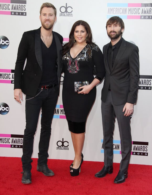 Lady Antebellum - Soirée "American Music Awards 2013" à Los Angeles, le 24 novembre 2013.