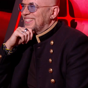 Pascal Obispo lors de l'épreuve des K.O dans "The Voice". Émission du samedi 18 avril 2020, TF1.