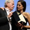 Alain Delon et sa fille Anouchka - Remise de la Palme d'Honneur à Alain Delon lors du 72e Festival International du Film de Cannes. Le 19 mai 2019.