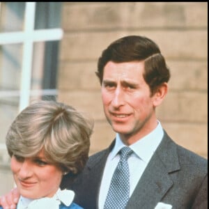 Archives - La princesse Lady Diana et le prince Charles. 1981.