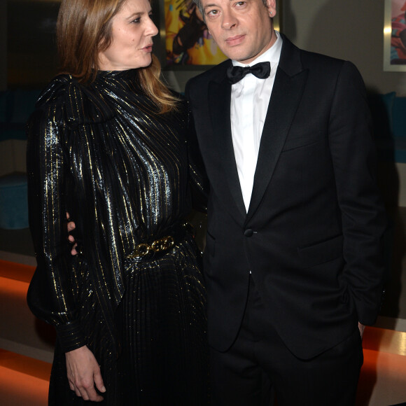 Chiara Mastroianni et Benjamin Biolay - After party du film "Chambre 212" sur la plage Magnum lors du 72e Festival International du Film de Cannes le 19 mai 2019. © Veeren/Bestimage