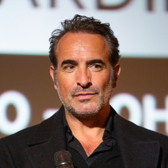 Jean Dujardin lors de l'avant-première du film "J'accuse" au cinéma UGC de Brouckère, à Bruxelles.