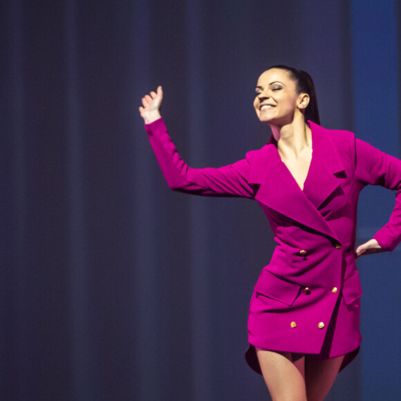 Exclusif - Denitsa Ikonomova - La troupe "EntreNous By D'Pendanse" en tournée au Dôme de Paris - Palais des Sports, à Paris, France, le samedi 7 Mars 2020. © Cyril Moreau/Bestimage