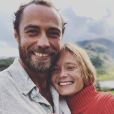 James Middleton et sa fiancée Alizée Thévenet sur Instagram, le 6 octobre 2019.