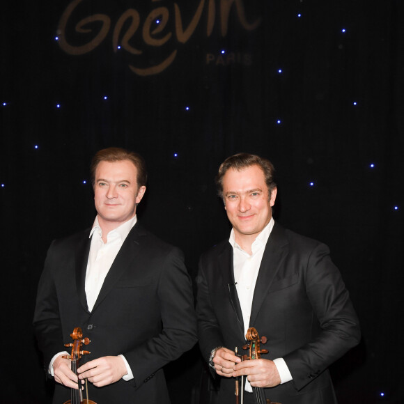 Renaud Capuçon - Inauguration de la statue de cire de "Renaud Capuçon" au musée Grévin à Paris le 9 mars 2020. © Coadic Guirec/Bestimage