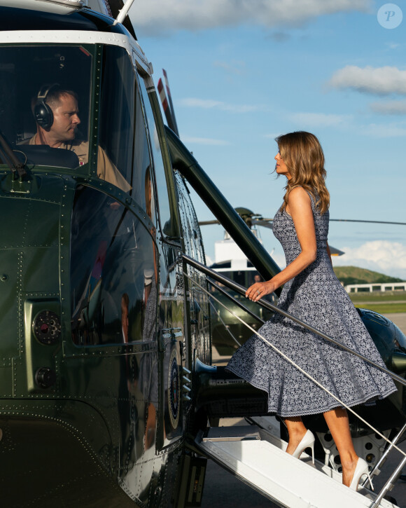 Melania Trump quitte la Maison Blanche, mai 2020