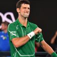 Novak Djokovic - Serbie lors de l'open d'Australie 2020 à Melbourne le 30 janvier 2020. © Chryslène Caillaud / Panoramic / Bestimage