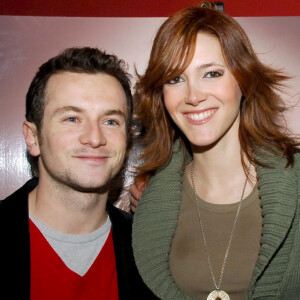 Jérémy Michalak, Sandra Lou et Max - Finale de Casting Magazine dans les salons du Louvre. Paris. Le 16 février 2006.