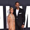 Will Smith et sa femme Jada Pinkett Smith à l'avant-première du film "Gemini Man" au cinéma Chinese Theatre à Los Angeles, Californie, Etats-Unis, le 6 octobre 2019.